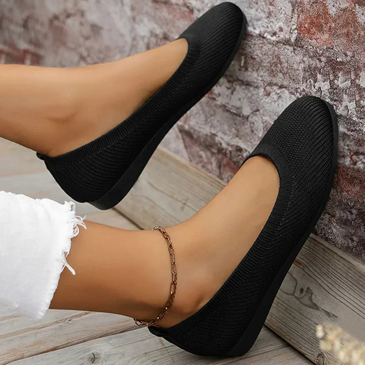 Eloise | Chaussures Plates Confortables à Enfiler