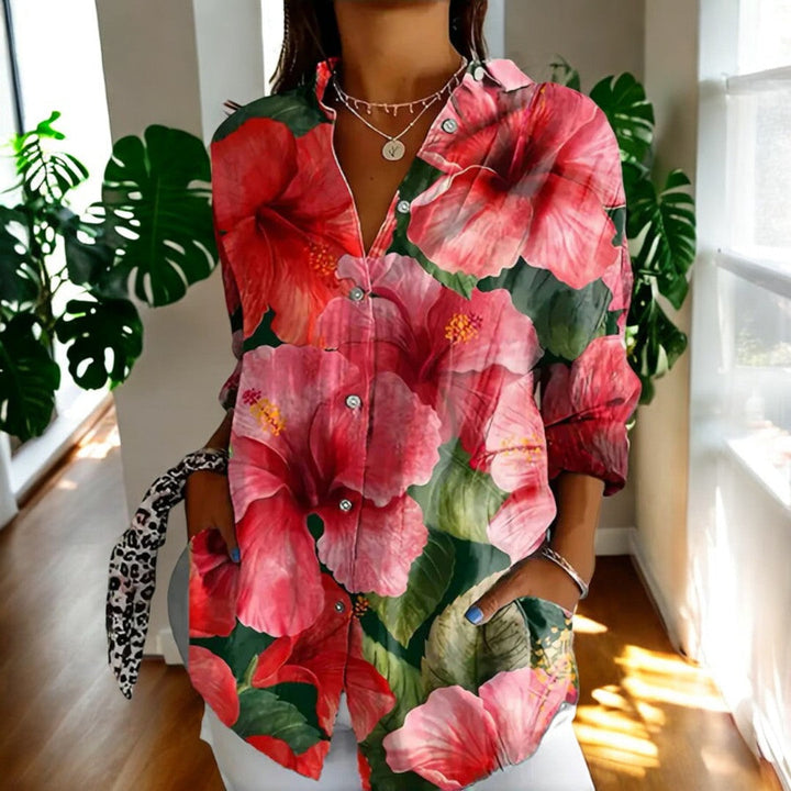 Lucienne | Chemise Élégante à Boutons