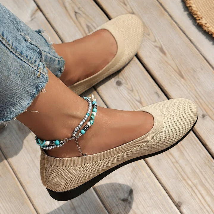 Eloise | Chaussures Plates Confortables à Enfiler