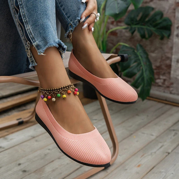 Eloise | Chaussures Plates Confortables à Enfiler
