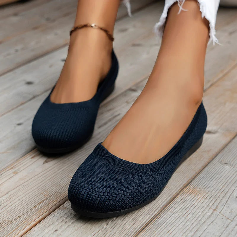 Eloise | Chaussures Plates Confortables à Enfiler