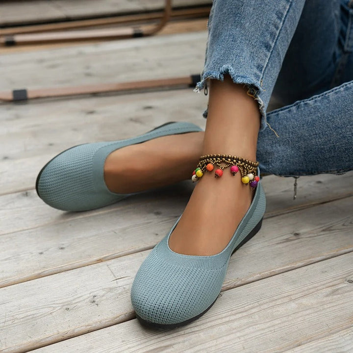 Eloise | Chaussures Plates Confortables à Enfiler