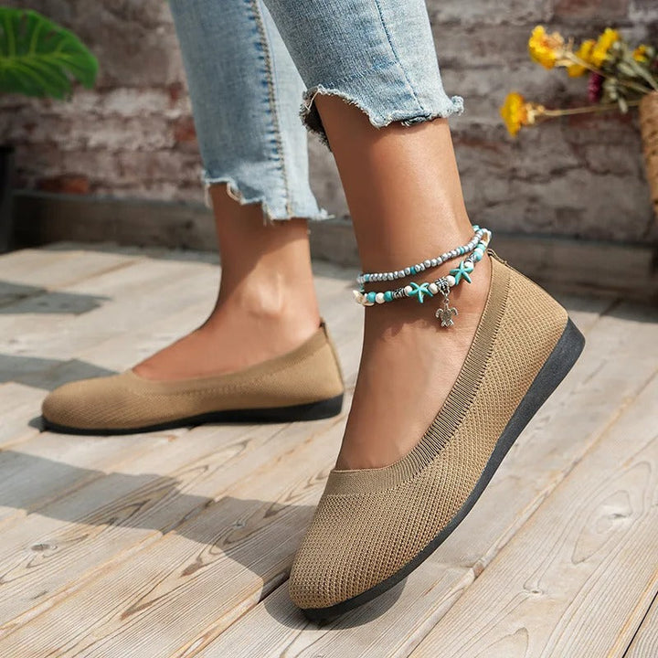 Eloise | Chaussures Plates Confortables à Enfiler