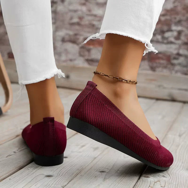 Eloise | Chaussures Plates Confortables à Enfiler