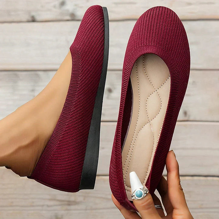 Eloise | Chaussures Plates Confortables à Enfiler